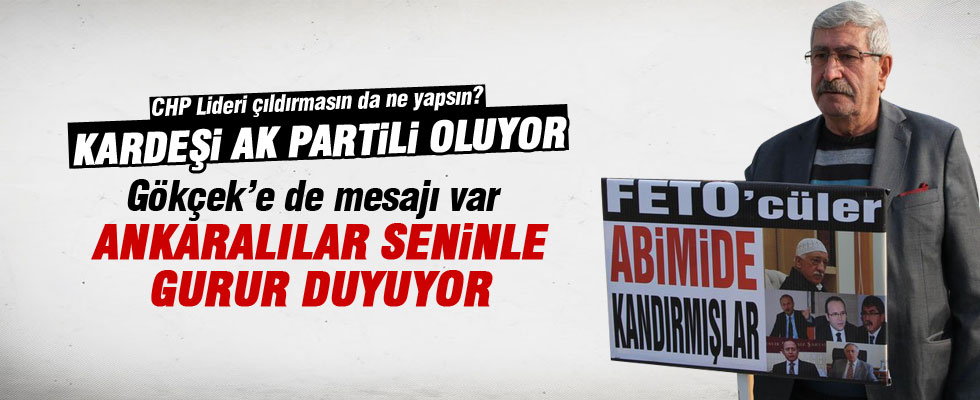 Celal Kılıçdaroğlu'ndan Başkan Gökçek'e teşekkür