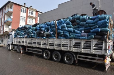 Dursunbey'in Yardımları Halep'e Ulaştı