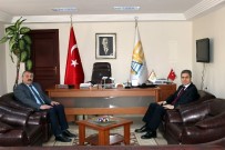 ADEM YAZıCı - Kaymakam Yazıcı'dan Başkan Karakullukçu'ya Nezaket Ziyareti