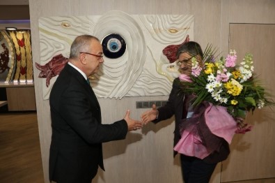 Kooperatif Başkanlarından Başkan Ergün'e Plaket