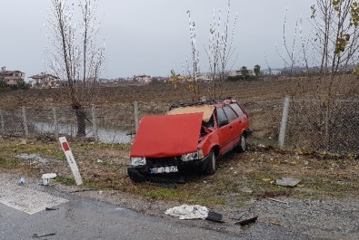 Manavgat'ta Trafik Kazası Açıklaması 4 Yaralı