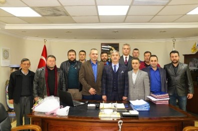 MHP İlçe Yönetiminden Başkan Şirin'e Ziyaret