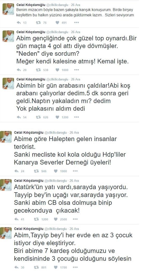 Celal Kılıçdaroğlu'ndan abisine eleştiriler