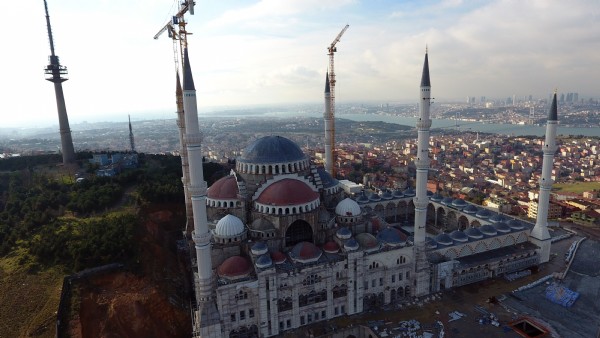 Çamlıca Camii'nin son durumu