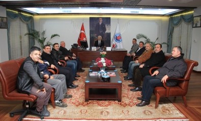 15 Temmuz Gazisi, Kulübüyle Başkan Kılıç'ı Ziyaret Etti