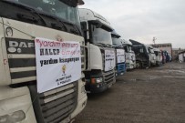 TAHIR ÖZTÜRK - Elazığ'dan Halep'e 11 Tır Yardım