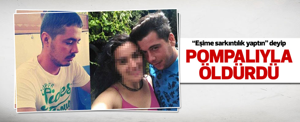 Eşine sarkıntılık yaptığını öne sürdüğü arkadaşını öldürdü