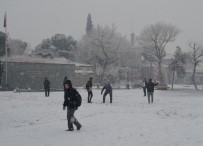 SOĞUK HAVA DALGASI - Kula'da Kar Yağışı
