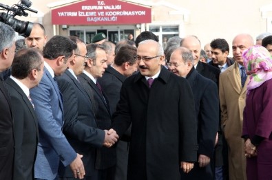 Bakan Akdağ Ve Elvan, Erzurum'da