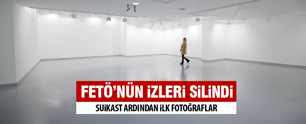 Çağdaş Sanatlar Merkezi'nde suikastin izleri silindi