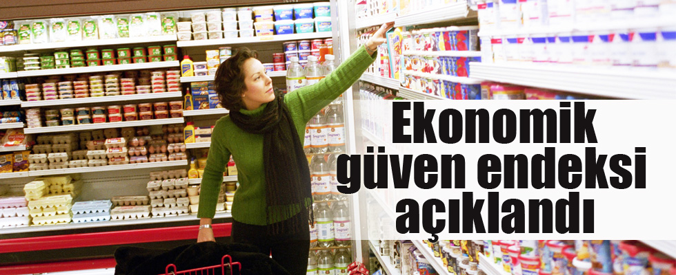 Ekonomik güven endeksi açıklandı