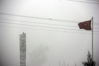 GAZİANTEP HAVALİMANI - Gaziantep'te Yoğun Sis