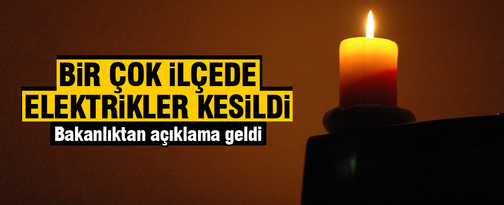 İstanbul'da elektrik kesintileri