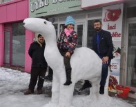 KARDAN GELİN - Kardan Deveye Büyük İlgi