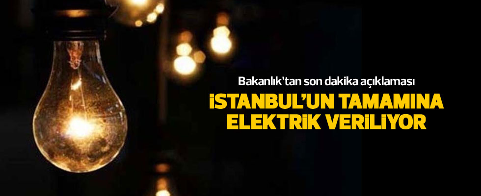 Marmara'da elektrik kesintileri