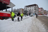 KAR KÜREME ARACI - Pursaklar'da Karla Mücadele Seferberliği