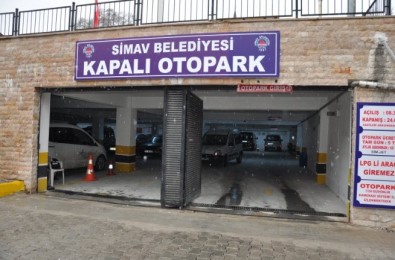 Simav'ın İlk Kapalı Otoparkı Açıldı