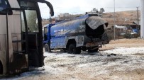 MAZOT TANKERİ - Gaziantep'te Boş Tanker Patladı