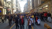 DENIZYıLDıZı - İstiklal Caddesi'nde 'Dünya Engelliler Günü' Yürüyüşü