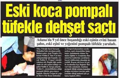 Adana Valilği Harekete Geçti Açıklaması Pompalı'ya Karşı Hapis Önerisi