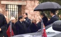 MİLLİ SELAMET PARTİSİ - Cumhurbaşkanı Erdoğan Cenaze Töreni İçin Fatih Camii'nde