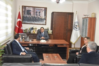 Kaymakam Arslan'dan Başkan Tokat'a Ziyaret