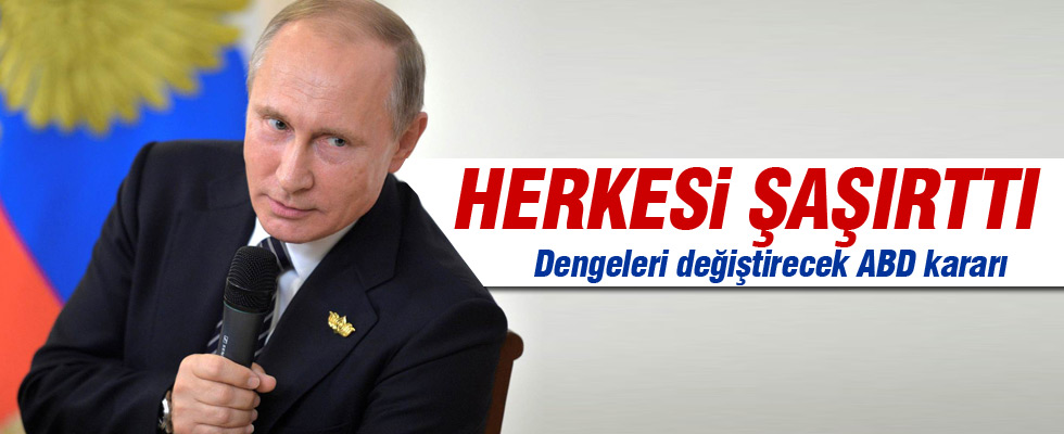 Putin'den şaşırtan karar