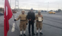 15'Lilerin Torunları 15 Temmuz Şehitler Köprüsü'nde Nöbete Başladı