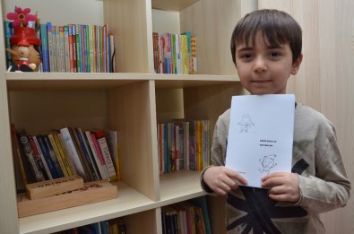 7 Yaşındaki Batu Hayali Öyküsünü Kitaba Çevirdi