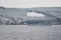 Rus Savaş Gemisi Çanakkale Boğazı'ndan Geçti