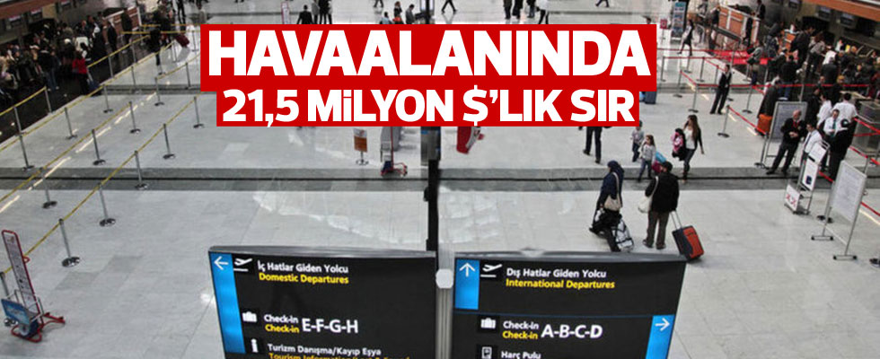 Valizde 21.5 milyon dolarlık sır