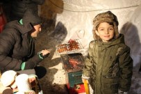 Yılbaşı Öncesi Uludağ'da Kar Üstünde Mangal Keyfi