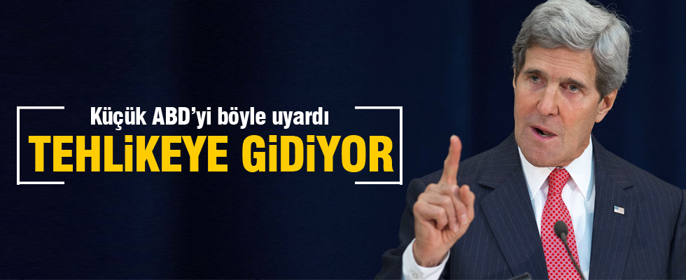 Kerry'den İsrail'e uyarı