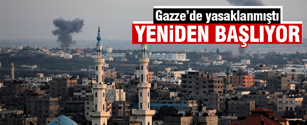 Gazze'de 5 ay sonra ilk