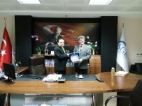 RAMAZAN YıLMAZ - Başkan Yılmaz'dan SGK Çanakkale Müdürüne Ziyaret