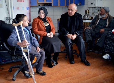 Engelliler Taleplerini Milletvekili  Ilıcalı İle Paylaştı