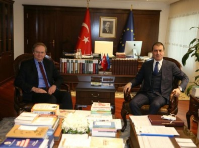 AB Bakanı Çelik, AB Türkiye Delegasyonu Başkanı Berger'i Kabul Etti