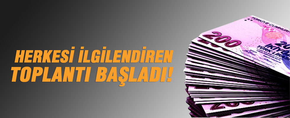 Asgari ücret tespit komisyonu toplandı