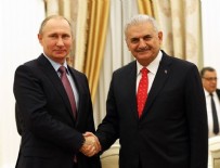 Başbakan Yıldırım'ın Putin ile görüşmesi sona erdi