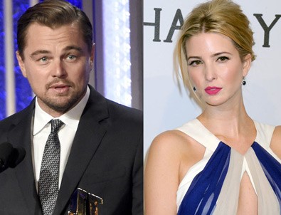 DiCaprio'dan Ivanka'ya babasını kızdıracak hediye