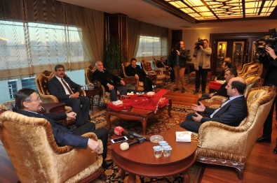 Başkan Gökçek'e Anadolu Köy Korucularından Ziyaret
