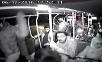 GİZLİ BUZLANMA - Devrilen Otobüste Yaşanan Panik Kameraya Yansıdı