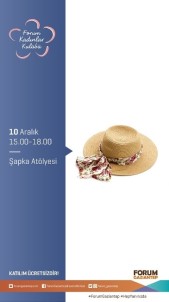 Forum Gaziantep'te Kişiye Özel Rengarenk Şapkalar