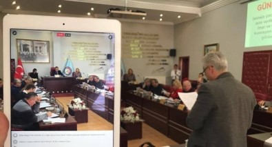 Kırklareli Belediyesi'nde 'Canlı' Meclis Toplantısı