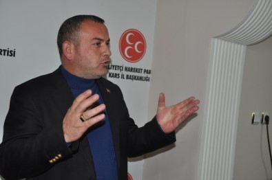 MHP İl Başkanı Özcan,  MHP'li Kars Belediyesini Eleştirdi!