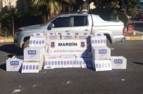 Nusaybin'de 2 Bin 750 Paket Kaçak Sigara Ele Geçirildi