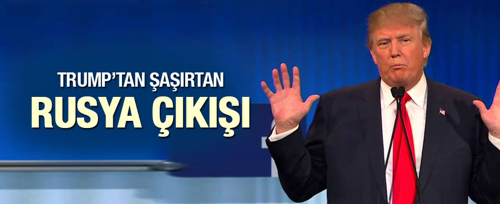 Trump: Rusya'yla işbirliğine gidilmeli