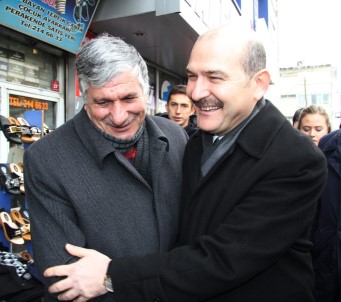 İçişleri Bakanı Van'da Esnaf Ziyareti Yaptı