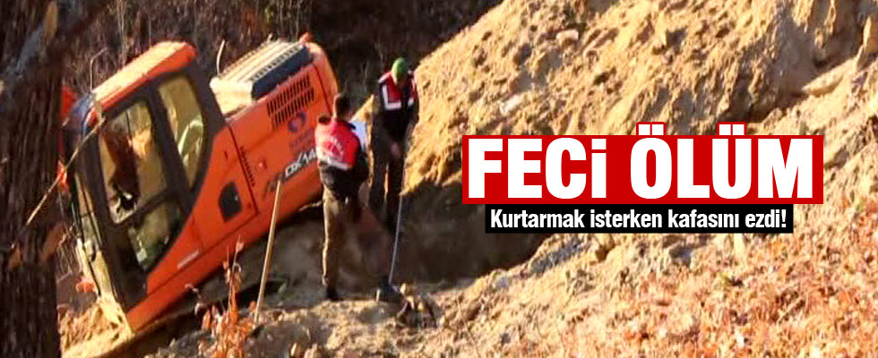 Kepçe operatörünün hatası ölüm getirdi