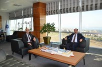 HÜSEYIN KARAMEŞE - Marmaraereğlisi Kaymakamı Karameşe'den NKÜ Rektörü Şimşek'e Veda Ziyareti
